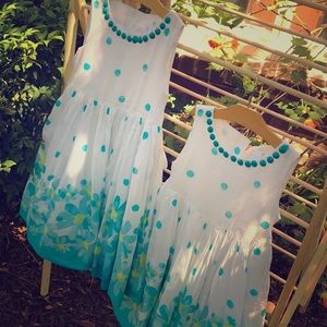 Flowers for Summer - Twin Dresses Size 6